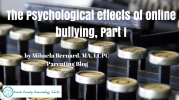 The psychological effects of online bullying, Part I